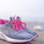 Pair of Grey Sneakers